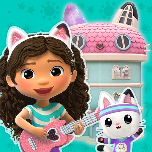 Game icon for Gabbys Dollhouse: Games & Cats by Play Piknik